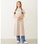 BIAS-CUT STRIPED CAMI DRESS