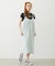 BIAS-CUT STRIPED CAMI DRESS