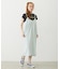 BIAS-CUT STRIPED CAMI DRESS