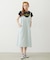 BIAS-CUT STRIPED CAMI DRESS