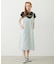 BIAS-CUT STRIPED CAMI DRESS