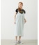 BIAS-CUT STRIPED CAMI DRESS