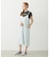 BIAS-CUT STRIPED CAMI DRESS