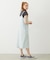 BIAS-CUT STRIPED CAMI DRESS
