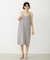 BIAS-CUT STRIPED CAMI DRESS