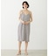 BIAS-CUT STRIPED CAMI DRESS