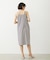 BIAS-CUT STRIPED CAMI DRESS
