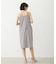 BIAS-CUT STRIPED CAMI DRESS