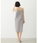 BIAS-CUT STRIPED CAMI DRESS