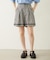 TRIMMED GINGHAM CHECK SHORTS