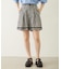 TRIMMED GINGHAM CHECK SHORTS