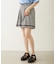TRIMMED GINGHAM CHECK SHORTS