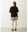 TRIMMED GINGHAM CHECK SHORTS