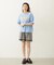 TRIMMED GINGHAM CHECK SHORTS
