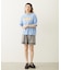 TRIMMED GINGHAM CHECK SHORTS