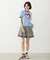TRIMMED GINGHAM CHECK SHORTS