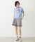 TRIMMED GINGHAM CHECK SHORTS
