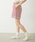 TRIMMED GINGHAM CHECK SHORTS