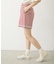TRIMMED GINGHAM CHECK SHORTS