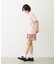 TRIMMED GINGHAM CHECK SHORTS