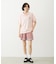 TRIMMED GINGHAM CHECK SHORTS