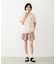TRIMMED GINGHAM CHECK SHORTS