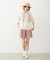 TRIMMED GINGHAM CHECK SHORTS