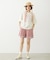 TRIMMED GINGHAM CHECK SHORTS