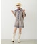 TRIMMED GINGHAM CHECK SHORTS