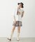 TRIMMED GINGHAM CHECK SHORTS