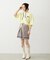 TRIMMED GINGHAM CHECK SHORTS