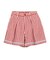 TRIMMED GINGHAM CHECK SHORTS