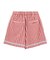 TRIMMED GINGHAM CHECK SHORTS