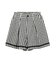 TRIMMED GINGHAM CHECK SHORTS