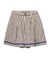 TRIMMED GINGHAM CHECK SHORTS