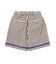 TRIMMED GINGHAM CHECK SHORTS