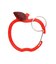 GLITTER APPLE CARABINER RED