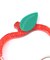 GLITTER APPLE CARABINER RED