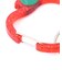 GLITTER APPLE CARABINER RED