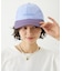 CUT OUT LOGO PLAID NYLON CAP