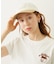 CUT OUT LOGO PLAID NYLON CAP