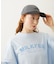 CUT OUT LOGO PLAID NYLON CAP
