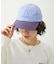 CUT OUT LOGO PLAID NYLON CAP