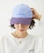 CUT OUT LOGO PLAID NYLON CAP