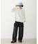 CUT OUT LOGO PLAID NYLON CAP