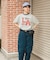 CUT OUT LOGO PLAID NYLON CAP