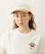 CUT OUT LOGO PLAID NYLON CAP