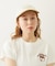 CUT OUT LOGO PLAID NYLON CAP