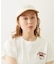CUT OUT LOGO PLAID NYLON CAP