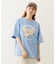 FLOWER SAGARA EMBROIDERY WIDE S/S TEE